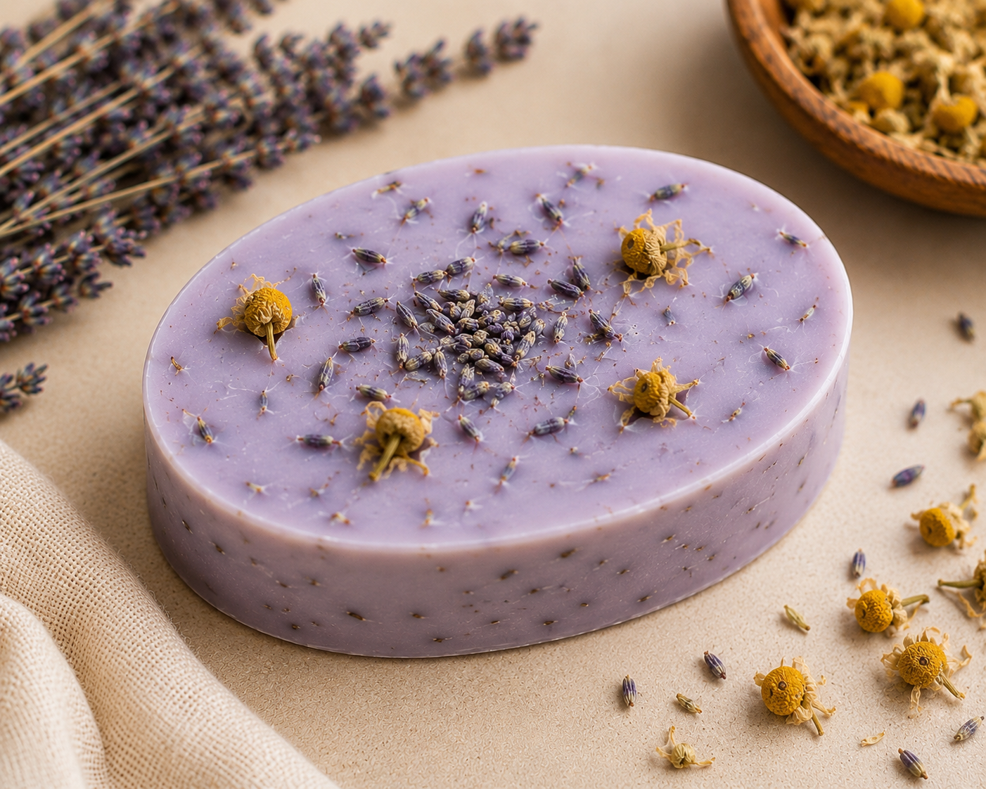 Jabon de lavanda y Manzanilla